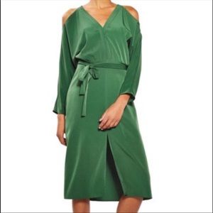 Topshop cutout cold shoulder dress